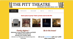 Desktop Screenshot of pitttheater.com
